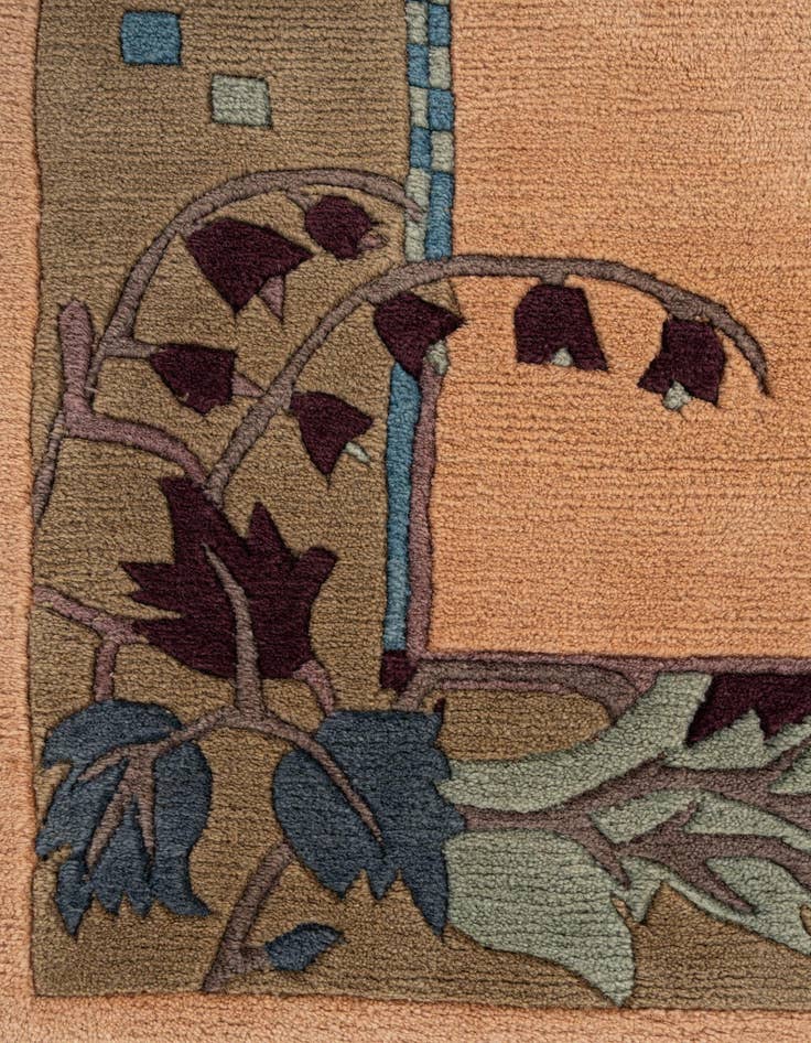 Detail image of 5' 6 x 7' 7  Hand Knotted Nepal Wool Rug