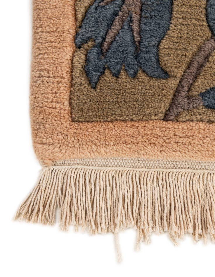 Detail image of 5' 6 x 7' 7  Hand Knotted Nepal Wool Rug