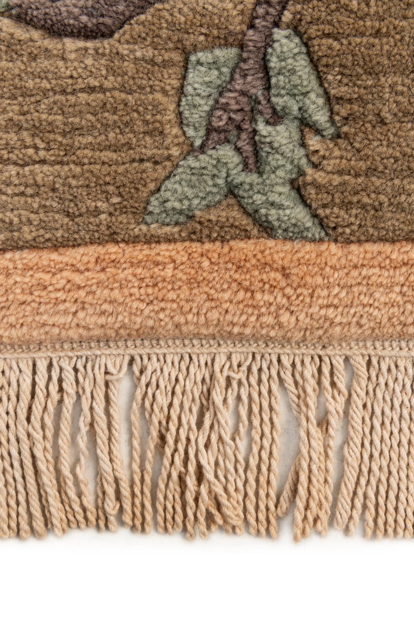 5' 6 x 7' 7 Hand Knotted Nepal Wool Rug