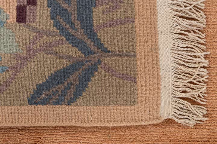 6' 8 x 9' 6 Hand Knotted Nepal Wool Rug