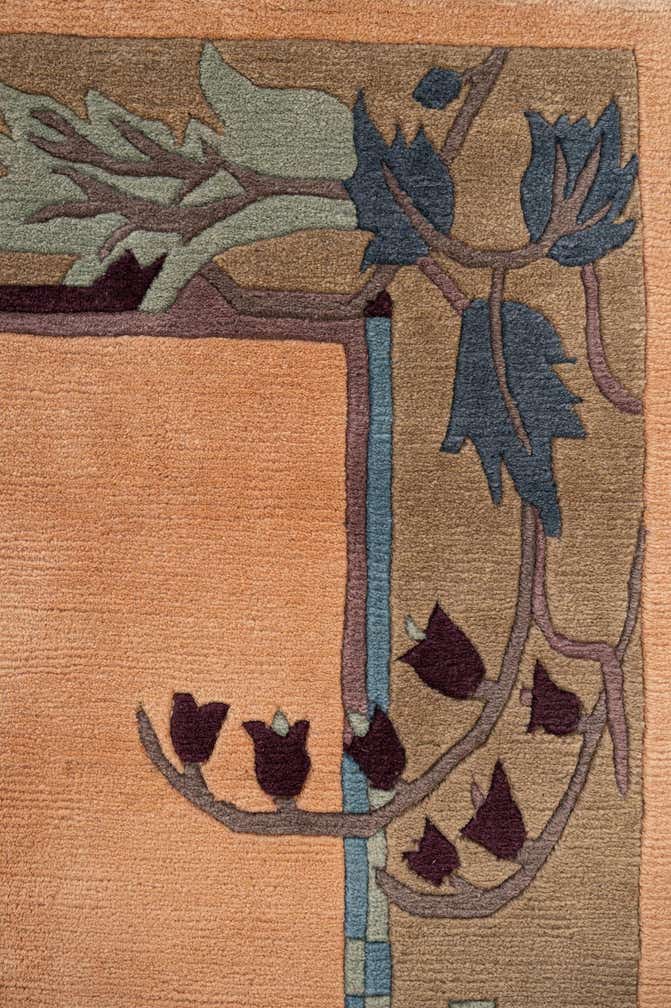 6' 8 x 9' 6 Hand Knotted Nepal Wool Rug