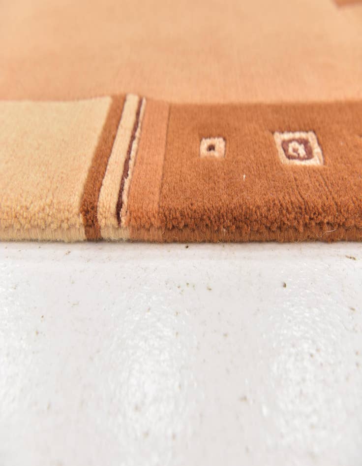 Detail image of 4' x 5' 10 Hand Knotted Nepal Rug