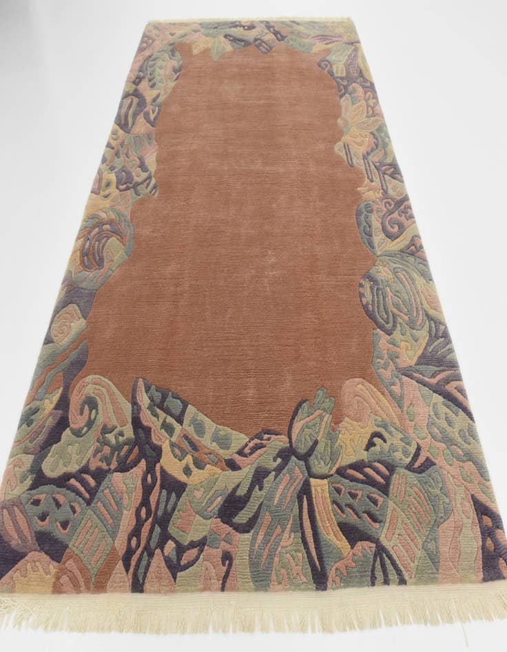 Detail image of 7' x 9' 8 Hand Knotted Nepal Wool Rug