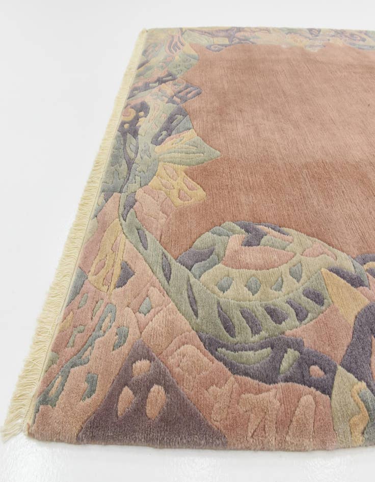 Detail image of 7' x 9' 8 Hand Knotted Nepal Wool Rug