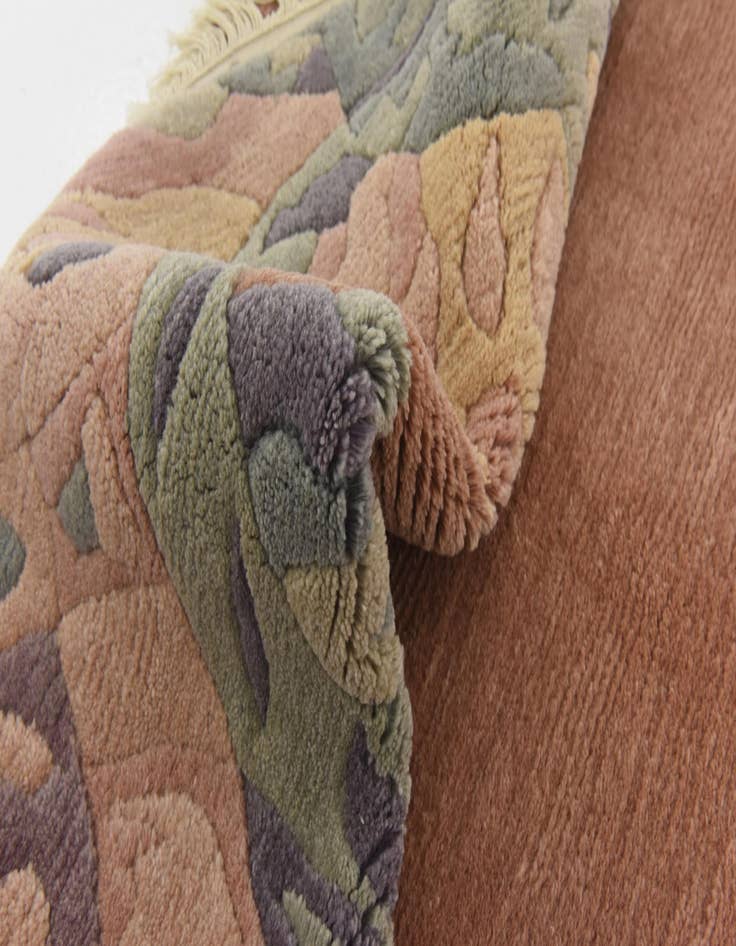 Detail image of 7' x 9' 8 Hand Knotted Nepal Wool Rug