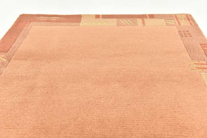 2' 5 x 4' 7 Hand Knotted Nepal Wool Rug