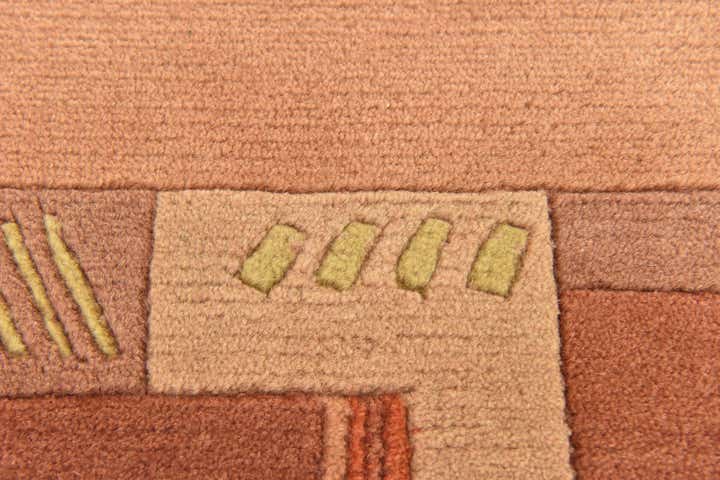 2' 5 x 4' 7 Hand Knotted Nepal Wool Rug