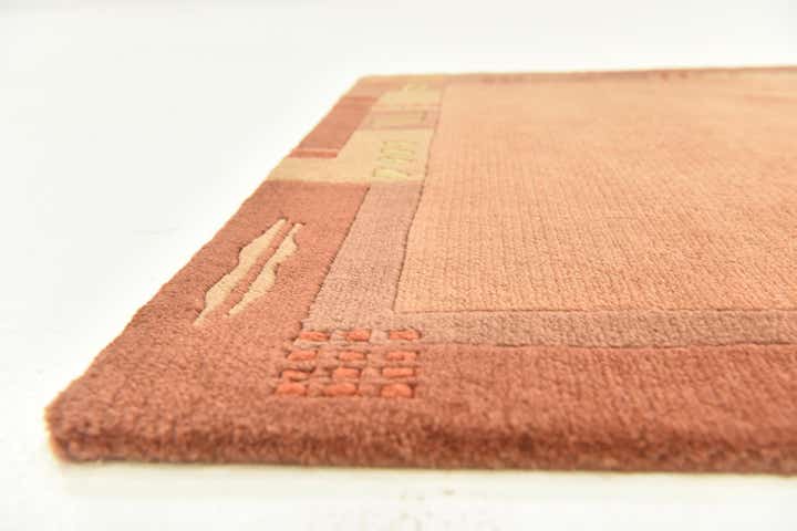 2' 5 x 4' 7 Hand Knotted Nepal Wool Rug