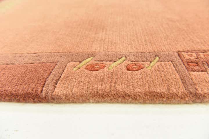 2' 5 x 4' 7 Hand Knotted Nepal Wool Rug