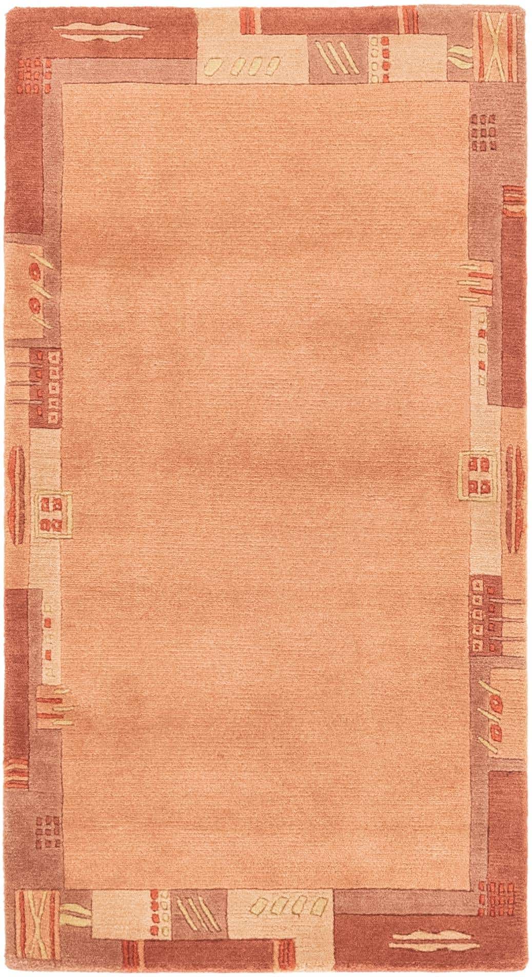 2' 5 x 4' 7 Hand Knotted Nepal Wool Rug