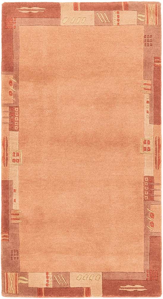 2' 5 x 4' 7 Hand Knotted Nepal Wool Rug