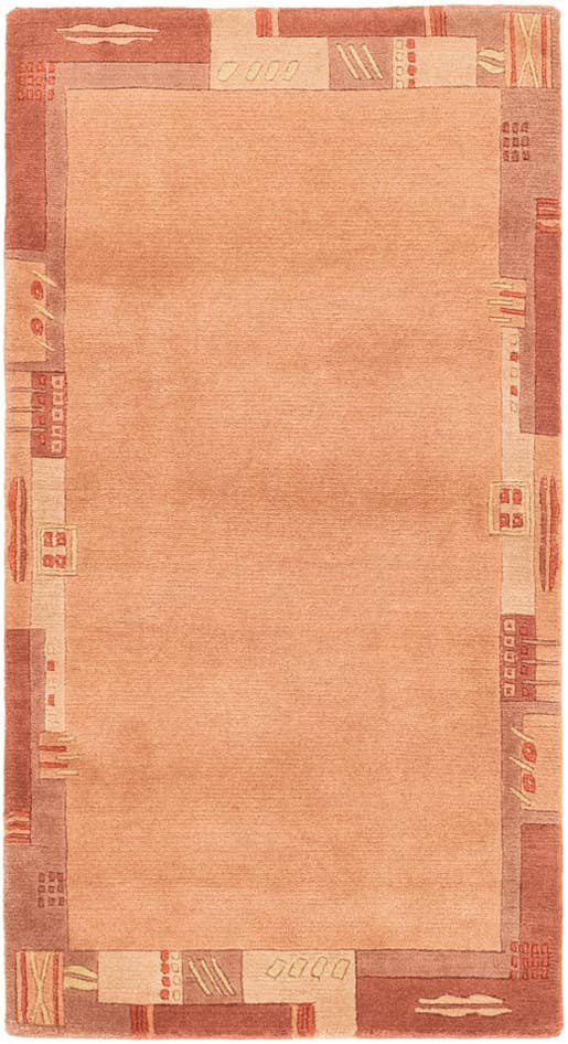 Detail image of 2' 5 x 4' 7 Hand Knotted Nepal Wool Rug