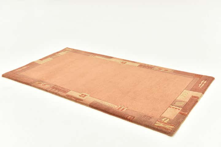 2' 5 x 4' 8 Hand Knotted Nepal Wool Rug
