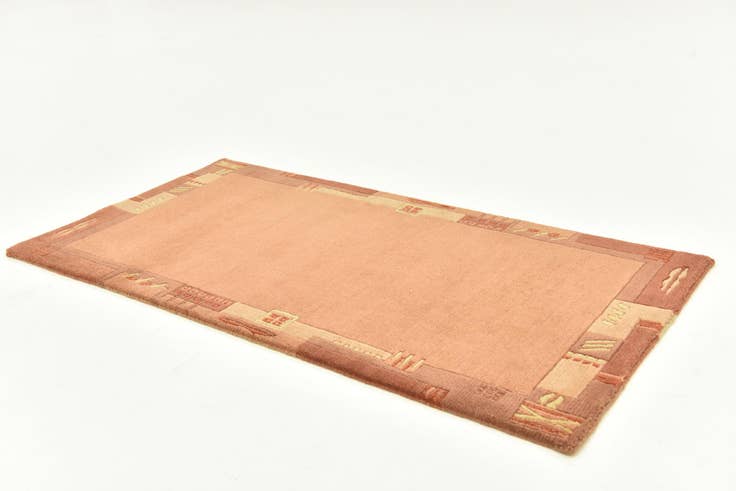 Detail image of 2' 5 x 4' 8 Hand Knotted Nepal Wool Rug