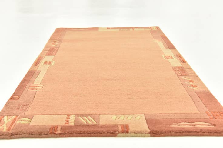 Detail image of 2' 5 x 4' 8 Hand Knotted Nepal Wool Rug