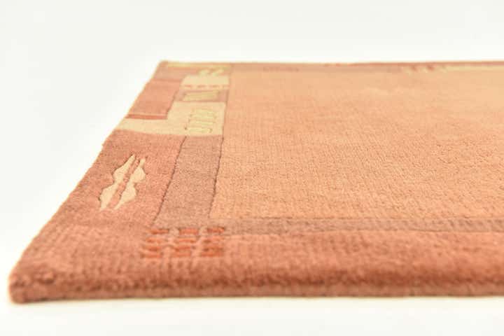 2' 5 x 4' 8 Hand Knotted Nepal Wool Rug