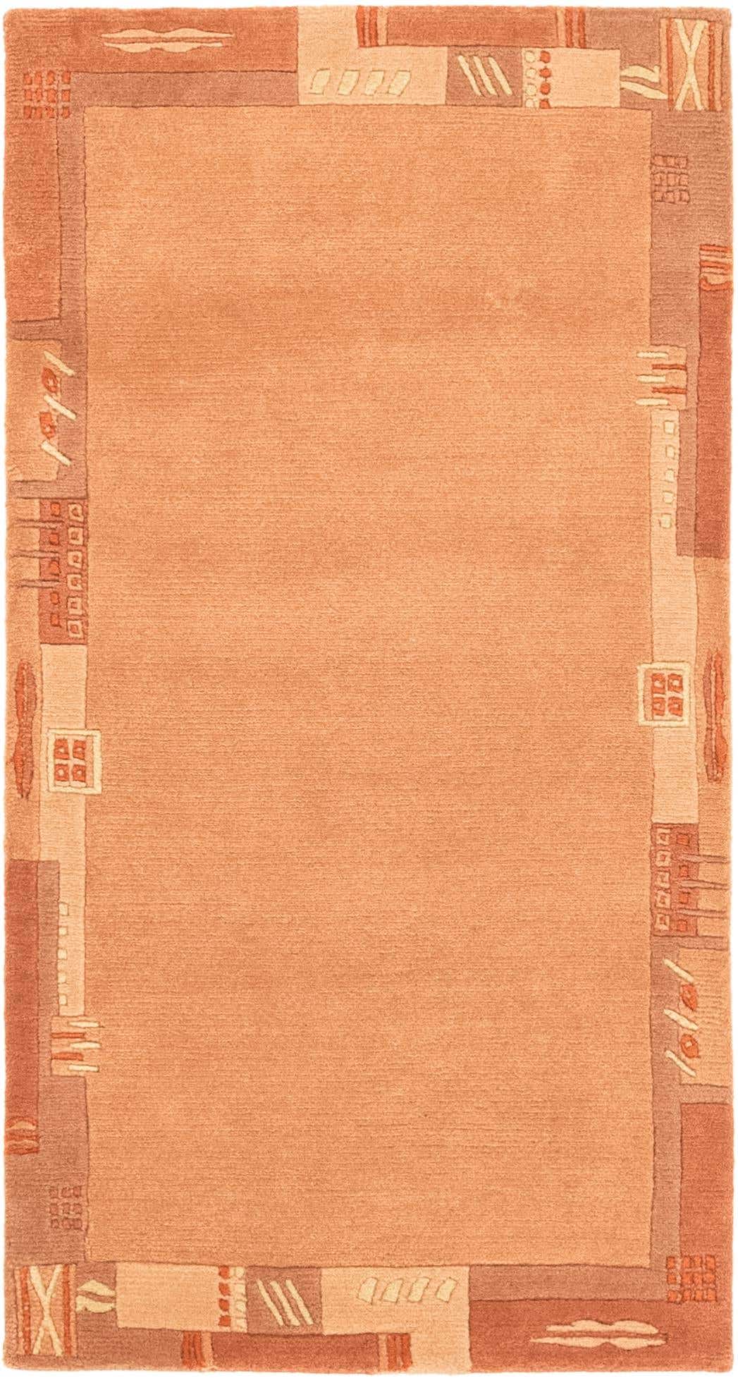 2' 5 x 4' 8 Hand Knotted Nepal Wool Rug