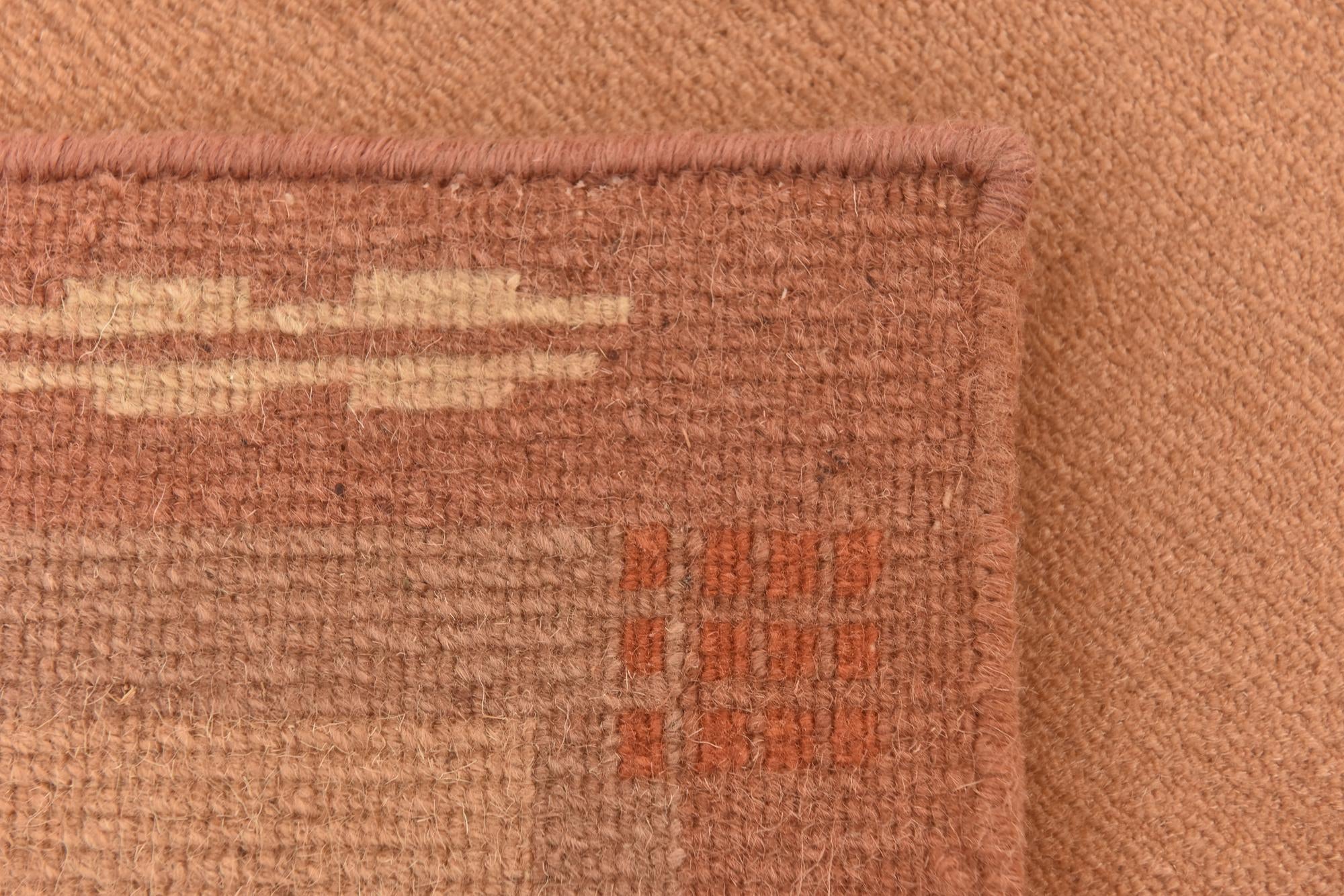 2' 4 x 4' 7 Hand Knotted Nepal Wool Rug
