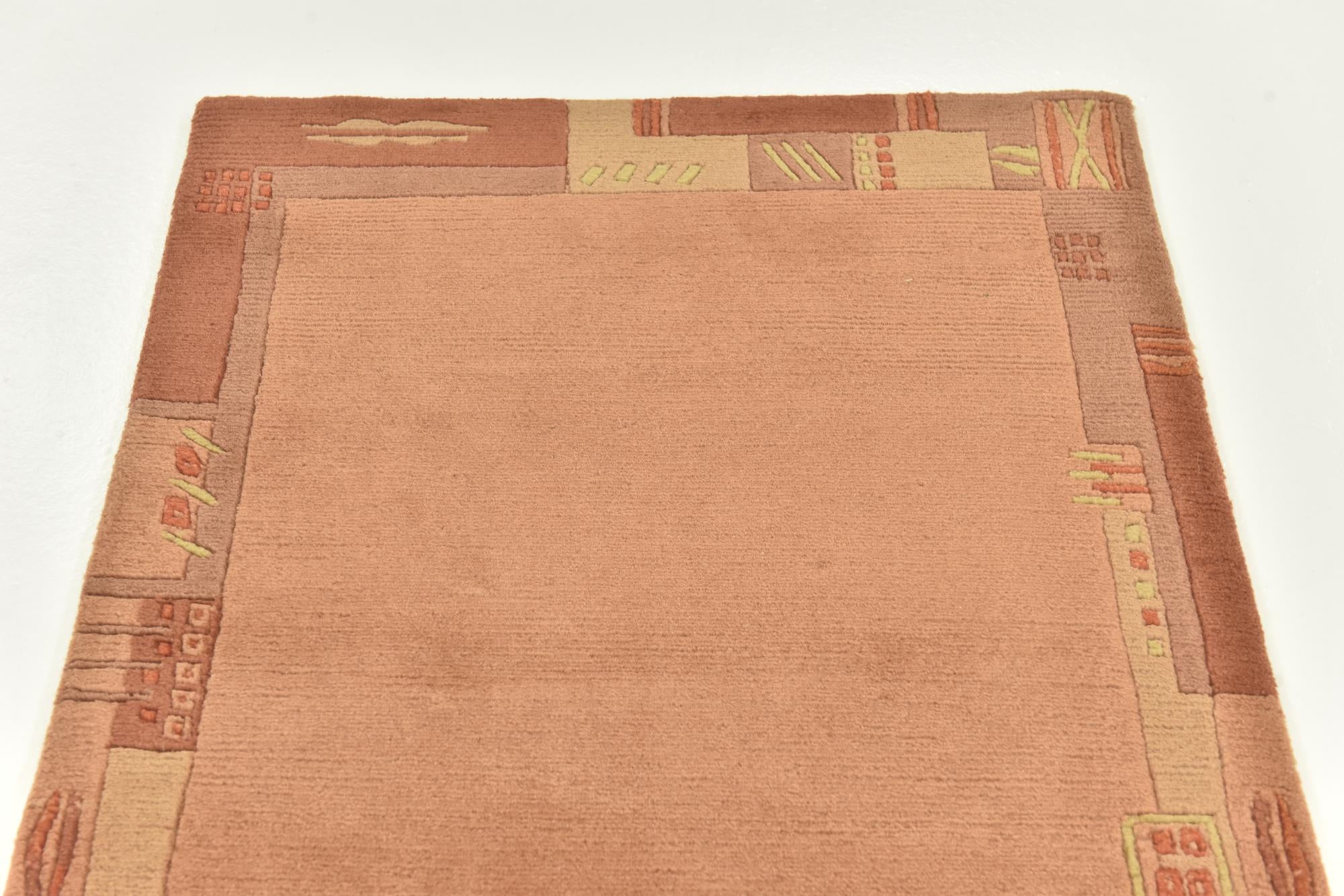 2' 5 x 4' 8 Hand Knotted Nepal Wool Rug