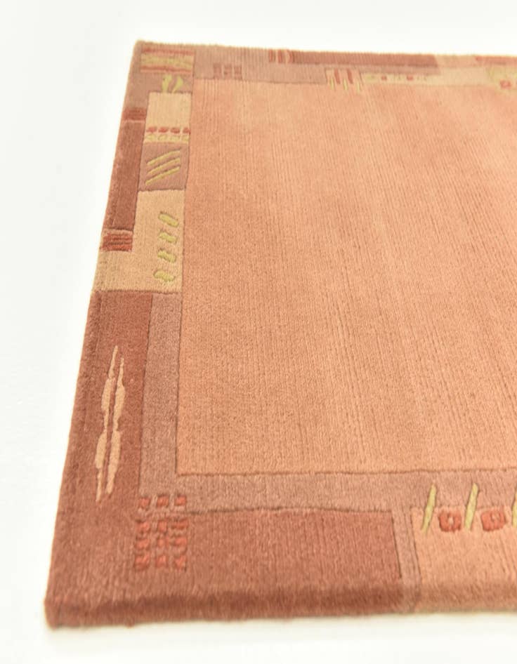 Detail image of 2' 4 x 4' 6 Hand Knotted Nepal Wool Rug