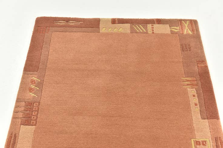 Detail image of 2' 5 x 4' 7 Hand Knotted Nepal Wool Rug