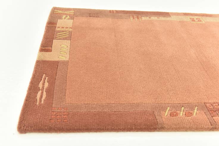 Detail image of 2' 5 x 4' 7 Hand Knotted Nepal Wool Rug