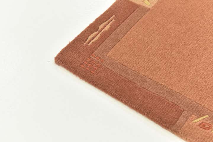 2' 5 x 4' 7 Hand Knotted Nepal Wool Rug