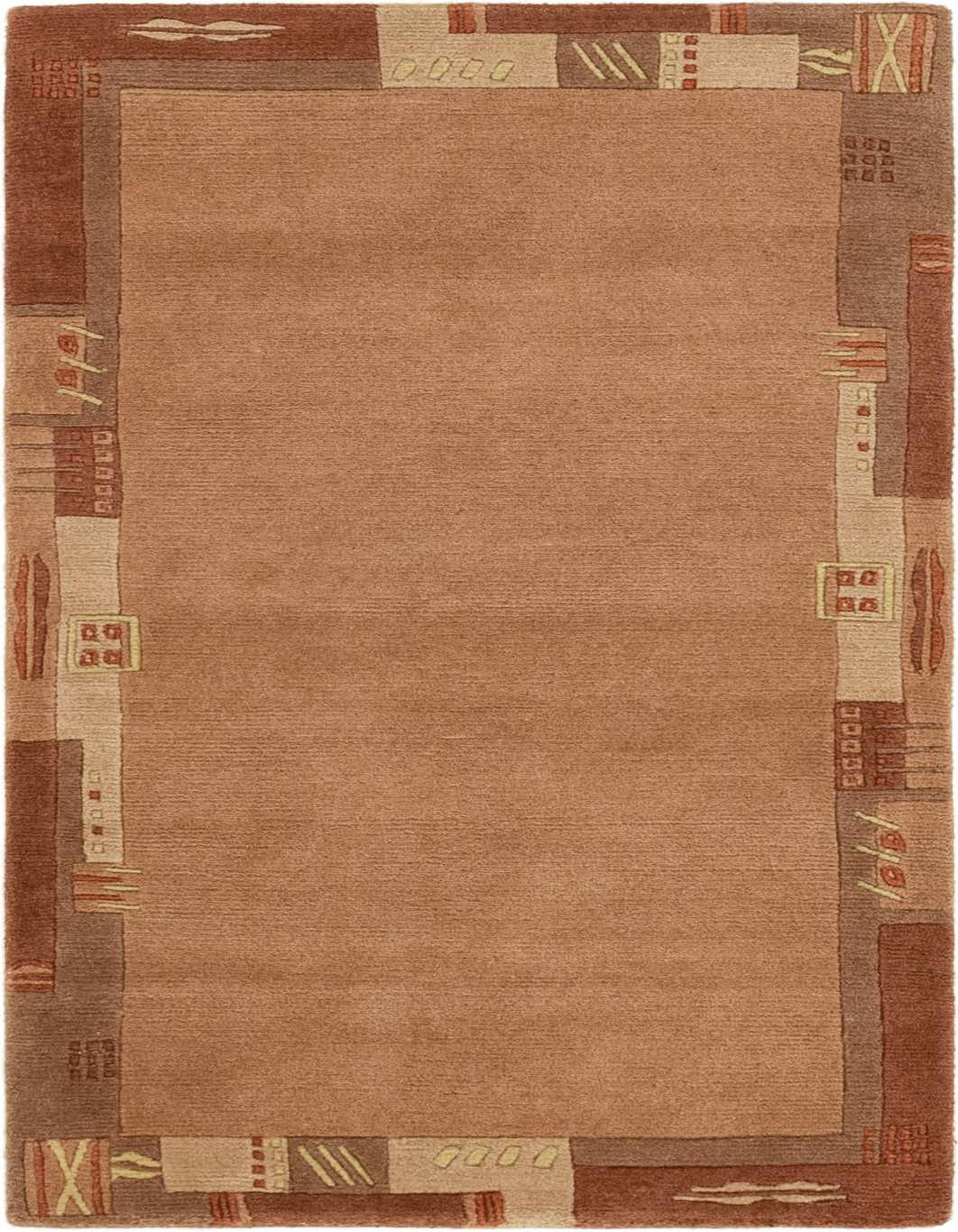 2' 5 x 4' 7 Hand Knotted Nepal Wool Rug