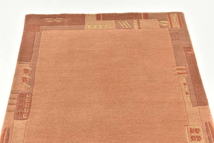 Detail image of 2' 5 x 4' 8 Hand Knotted Nepal Wool Rug