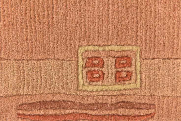 Detail image of 2' 5 x 4' 8 Hand Knotted Nepal Wool Rug