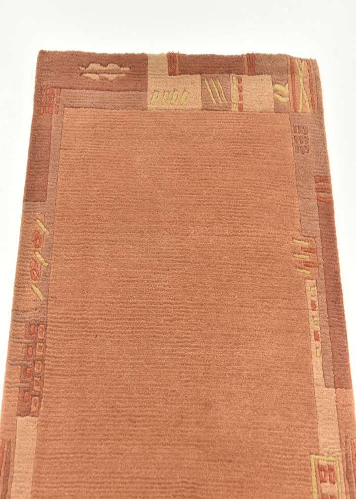2' 5 x 4' 8 Hand Knotted Nepal Wool Rug