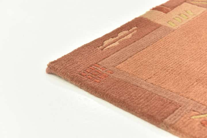 2' 5 x 4' 8 Hand Knotted Nepal Wool Rug