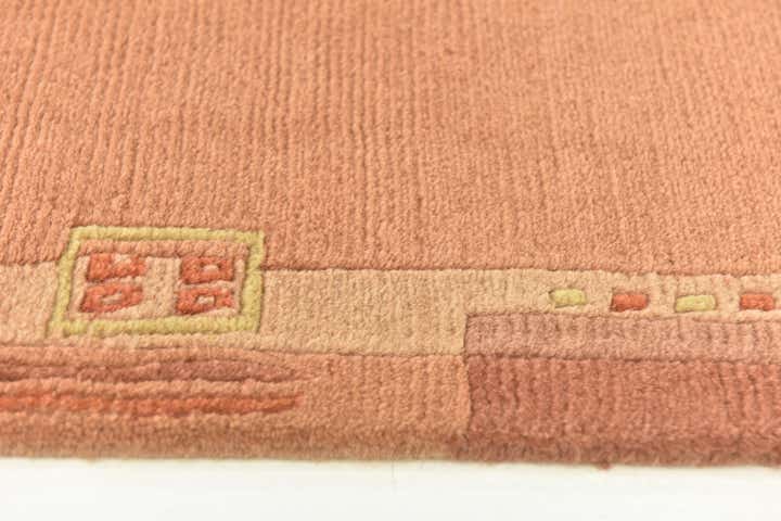 2' 5 x 4' 8 Hand Knotted Nepal Wool Rug