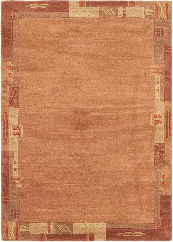 2' 5 x 4' 8 Hand Knotted Nepal Wool Rug