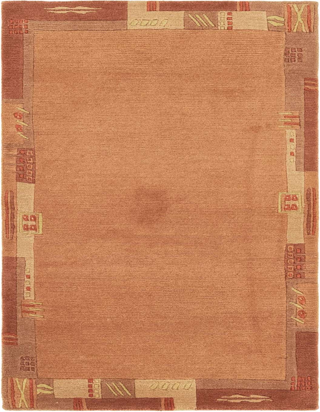 2' 5 x 4' 8 Hand Knotted Nepal Wool Rug