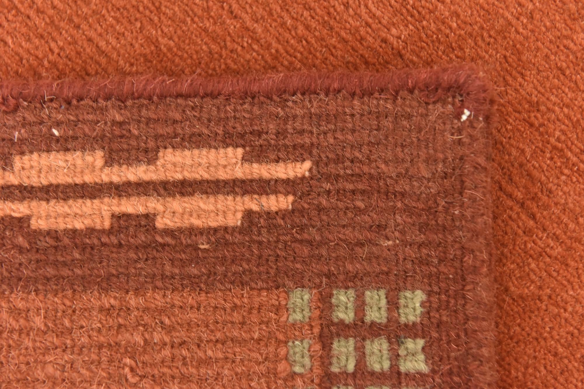 2' 4 x 4' 6 Hand Knotted Nepal Wool Rug