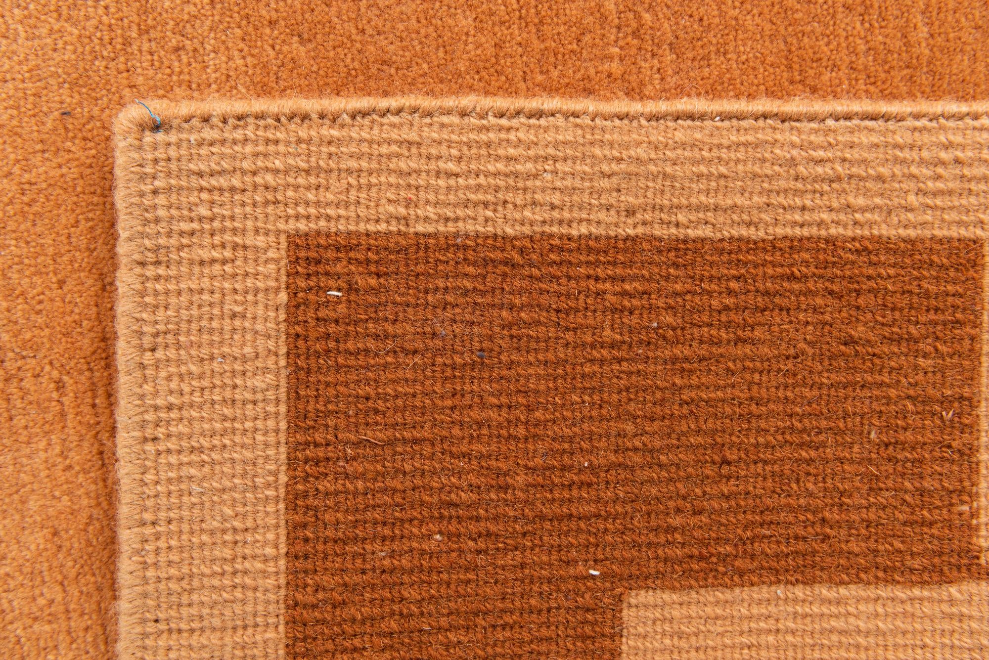 4' 8 x 6' 7 Hand Knotted Nepal Wool Rug