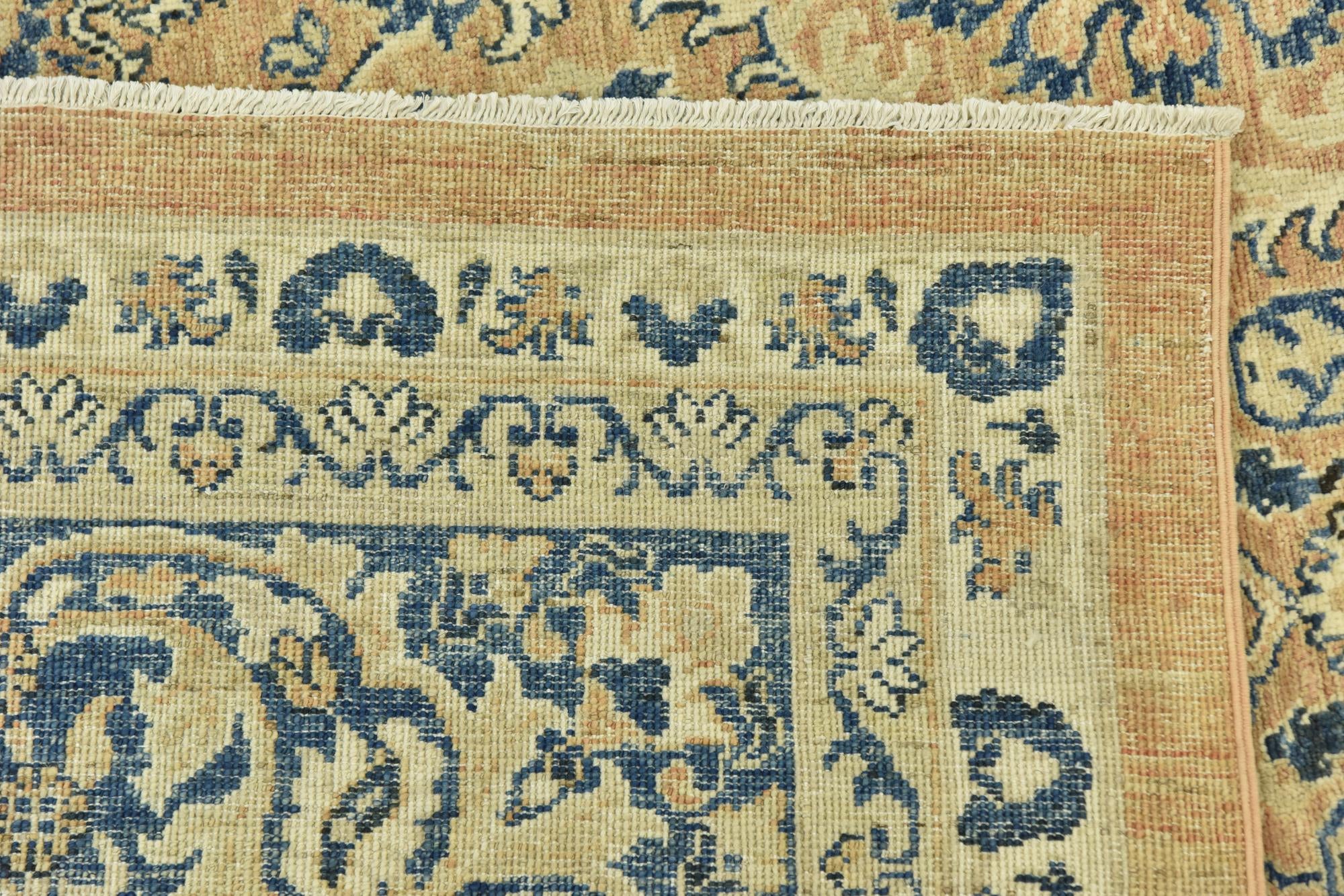 10' x 13' 6 Hand Knotted Peshawar Ziegler Rug