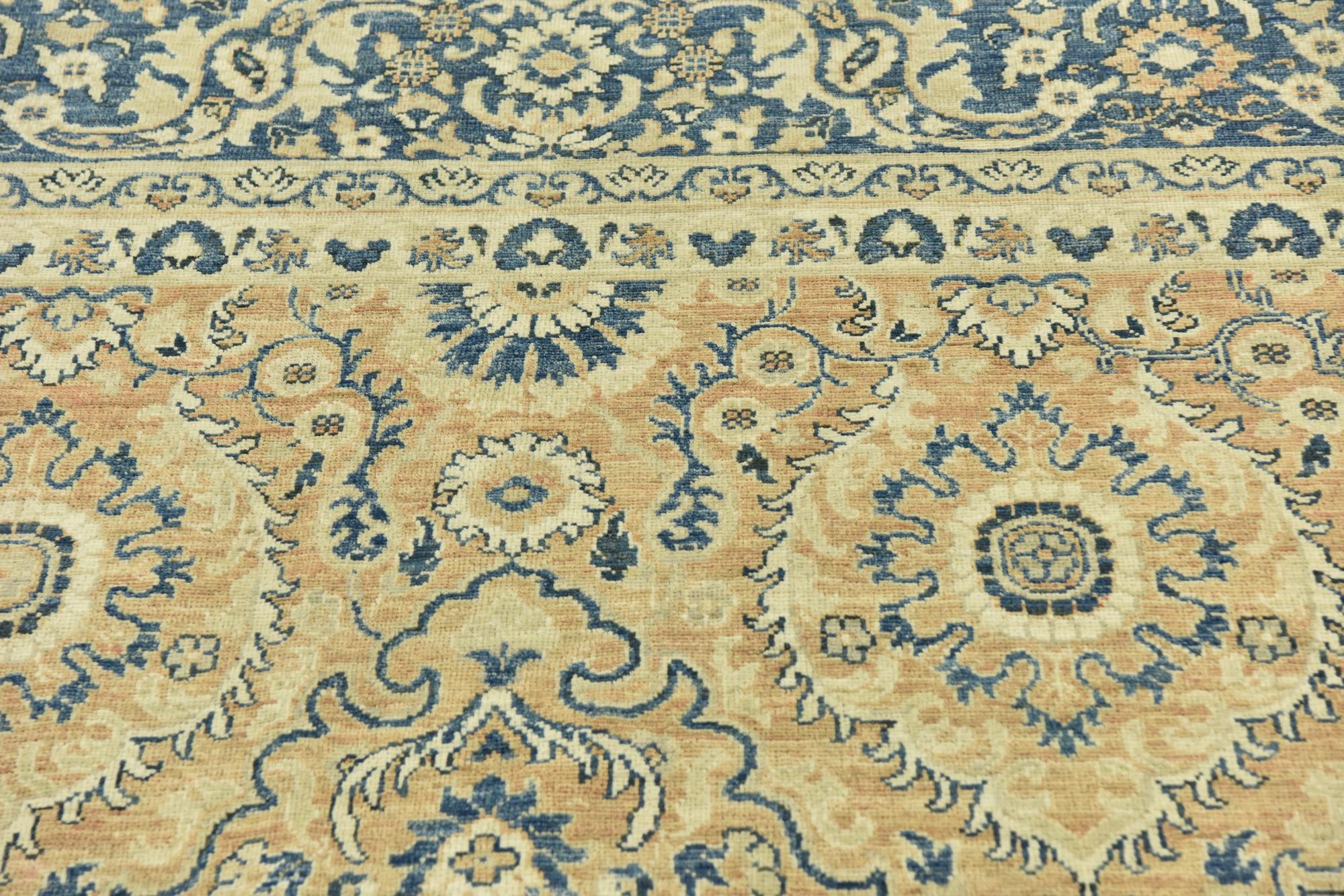 10' x 13' 6 Hand Knotted Peshawar Ziegler Rug