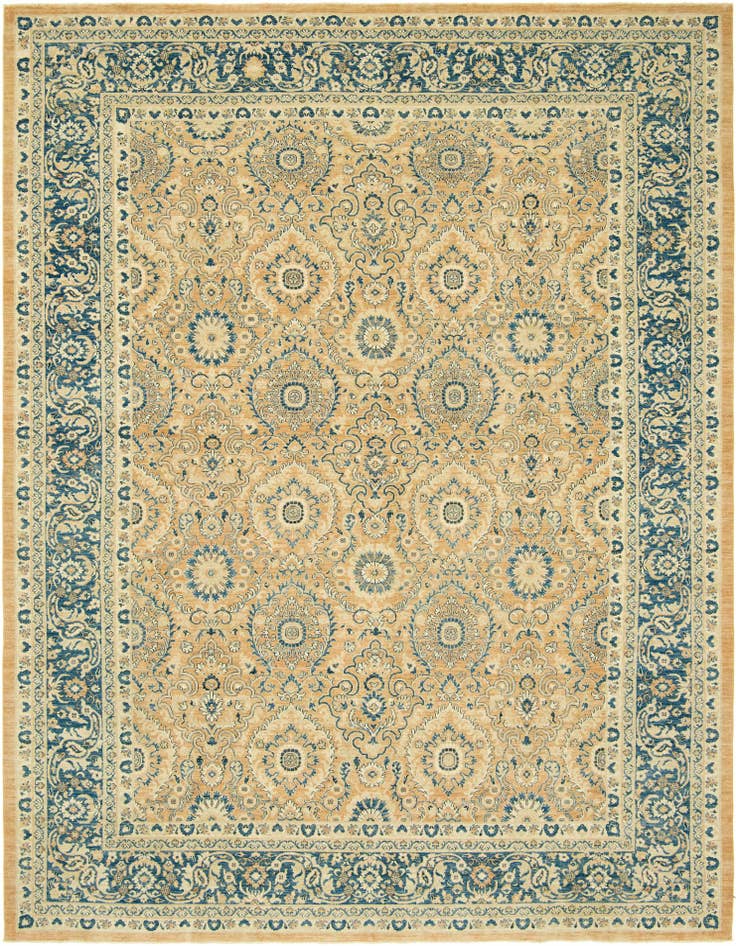 Detail image of 10' x 13' 6 Hand Knotted Peshawar Ziegler Rug