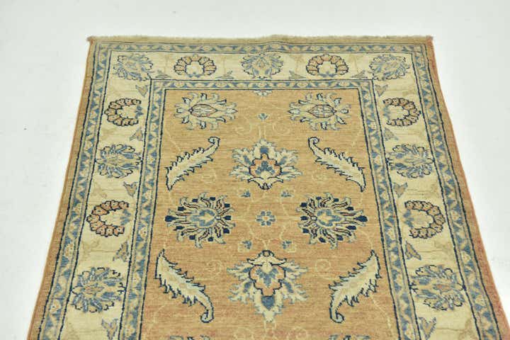 2' 8 x 4' 5 Hand Knotted Peshawar Ziegler Rug