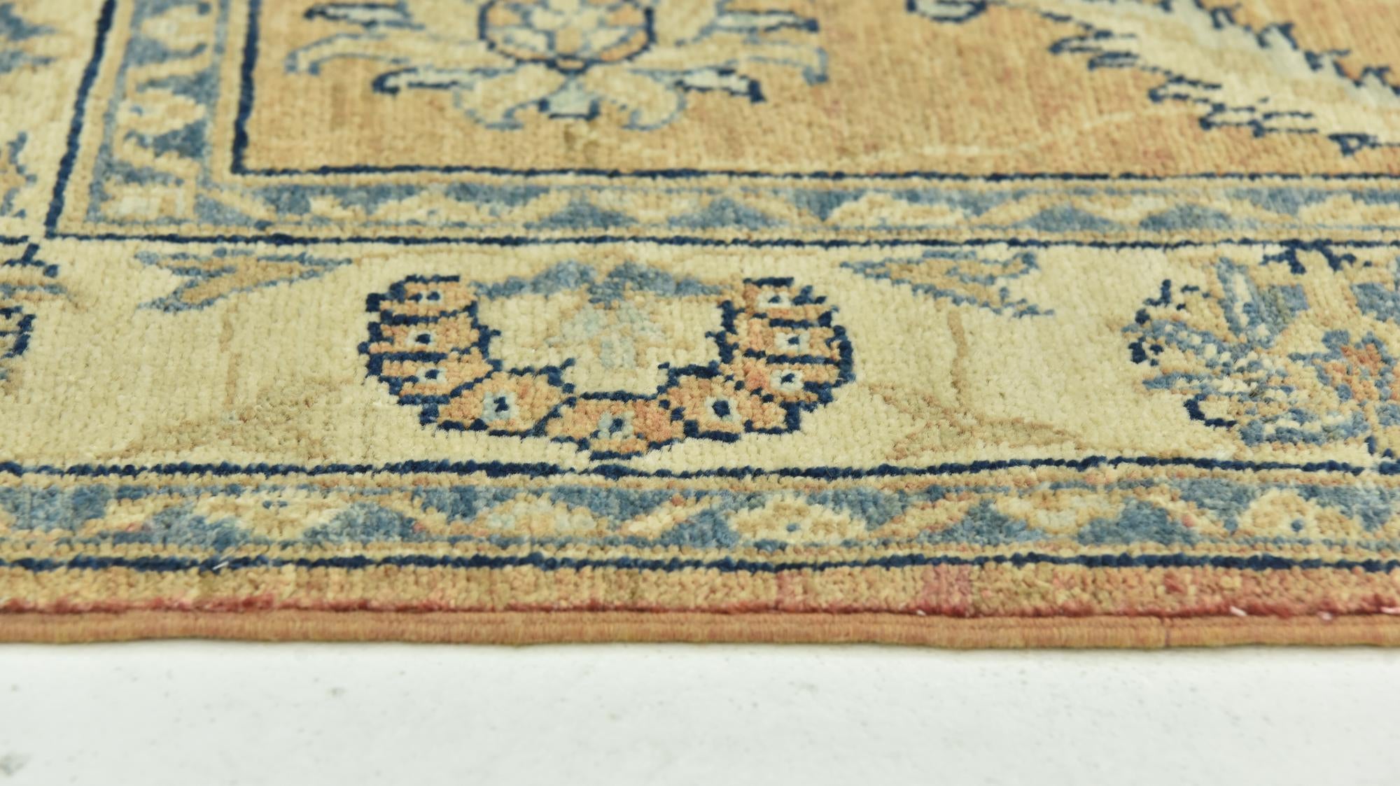 2' 8 x 4' 5 Hand Knotted Peshawar Ziegler Rug