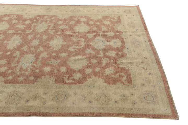 6' 2 x 8' 2 Hand Knotted Peshawar Ziegler Rug