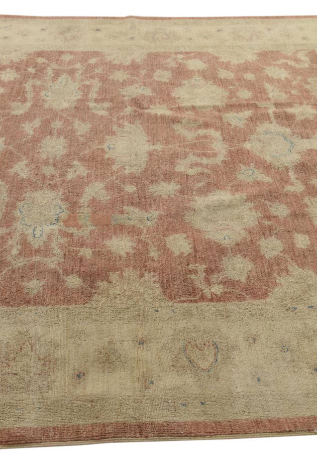 Detail image of 6' 2 x 8' 2 Hand Knotted Peshawar Ziegler Rug