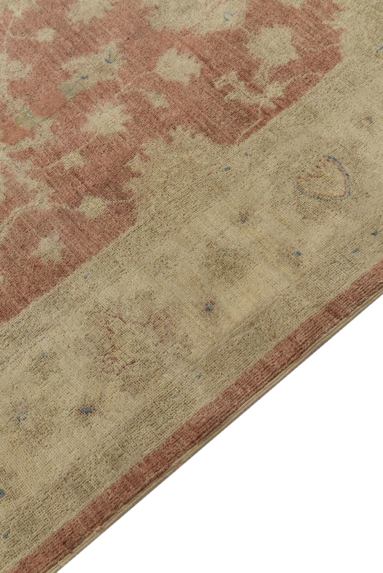 6' 2 x 8' 2 Hand Knotted Peshawar Ziegler Rug