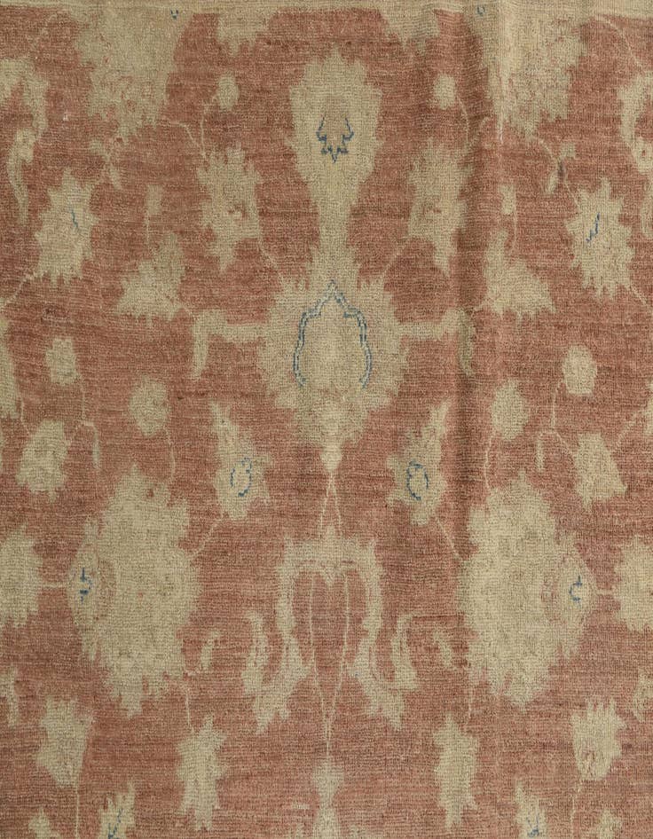 Detail image of 6' 2 x 8' 2  Hand Knotted Peshawar Ziegler Rug