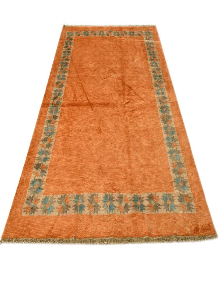 Detail image of 6' 1 x 8' 3  Hand Knotted Peshawar Ziegler Rug