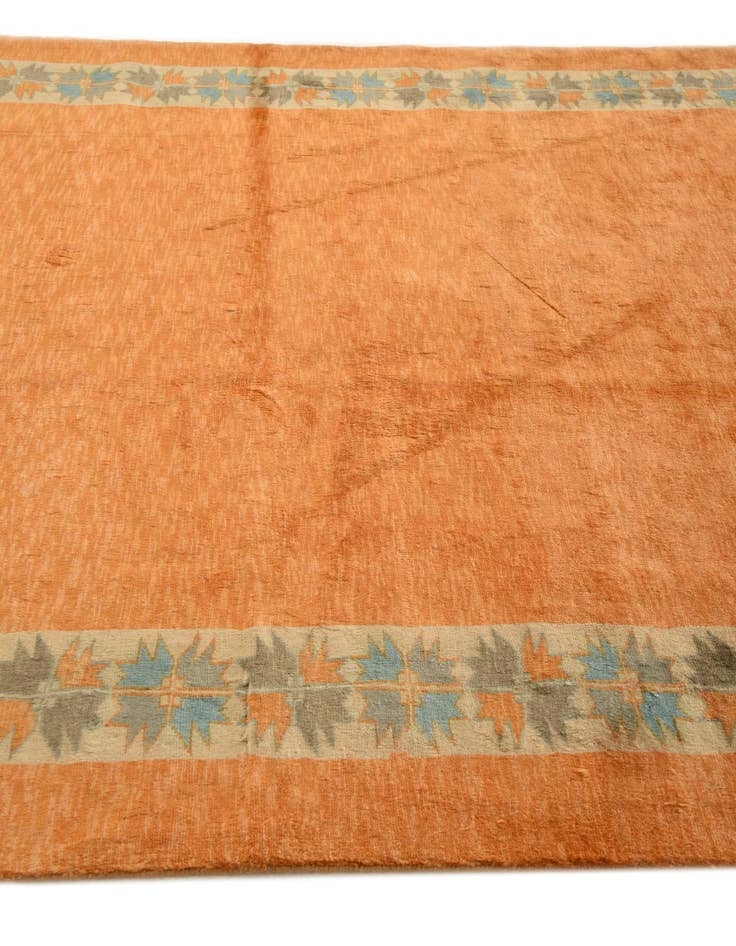 Detail image of 6' 1 x 8' 3  Hand Knotted Peshawar Ziegler Rug