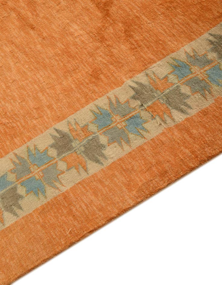 Detail image of 6' 1 x 8' 3  Hand Knotted Peshawar Ziegler Rug