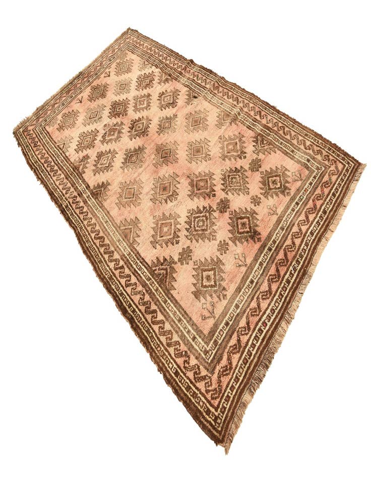 Detail image of 5' x 9' 1 Hand Knotted Shiraz Persian Wool Rug